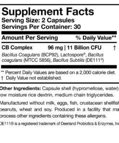 Alternative view of Researched Nutritionals Corebiotic Sensitive - 60 Capsules