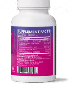 Alternative view of Microbiome Labs RestorFlora, 60 capsules