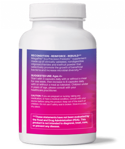 Microbiome Labs MegaPre - Dairy Free, 180 capsules - Image 4