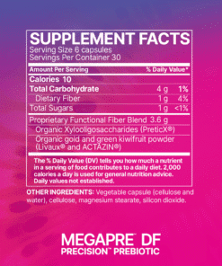 Alternative view of Microbiome Labs MegaPre - Dairy Free, 180 capsules