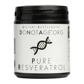 Resveratrol powder container