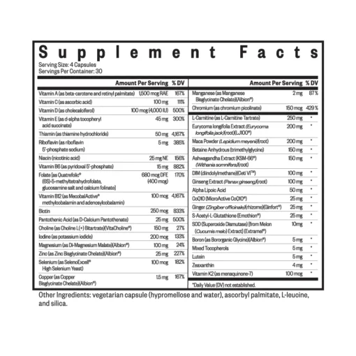 Seeking Health Optimal Man (120 caps) - Image 2