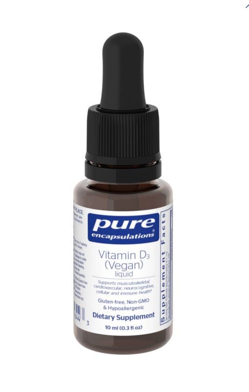 Vegan D3 Liquid Bottle