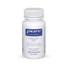 White bottle of Pure Encapsulations UltraZin Zinc dietary supplement with 90 capsules, gluten-free, non-GMO, and hypoallergenic, featuring supplement facts on the side.