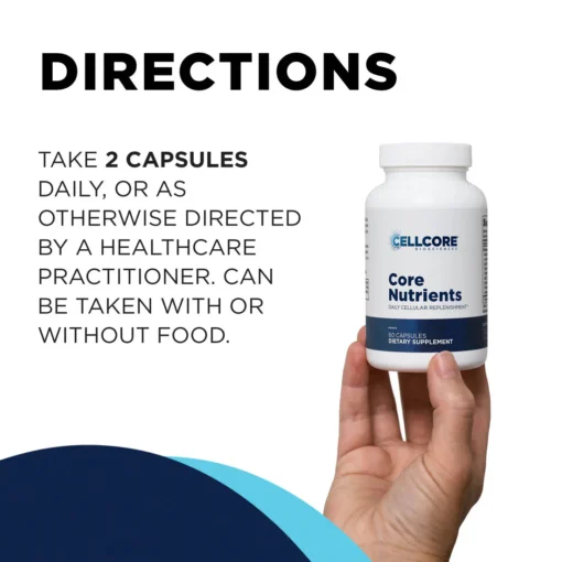 Cellcore Core Nutrients - 120 capsules - Image 4