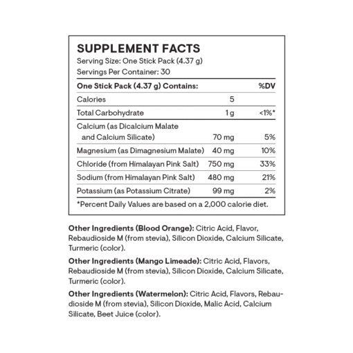 Thorne Daily Electrolytes Stick Packs - Image 2