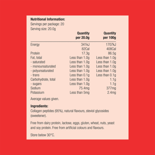 Metagenics BioPure Collagen Protein - 400 grams - Image 2