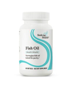 Seeking Health Fish Oil 60 Softgels - Front View