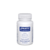 White bottle of Pure Encapsulations DAO Enzyme dietary supplement containing 60 capsules, labeled gluten-free, non-GMO, and hypoallergenic
