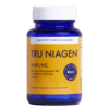Bottle of Tru Niagen Immune dietary supplement with 30 vegetarian capsules, supporting NAD+ levels and immune health.