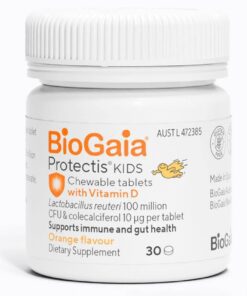 BioGaia Protectis Kids, L-Reuteri Probiotic with Vitamin D