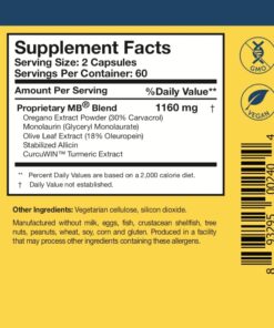 Alternative view of Researched Nutritionals Microbinate 120 caps