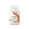 Bottle of Seeking Health L-Methylfolate dietary supplement with 60 capsules and 1 mg dosage label.