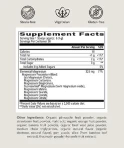 Alternative view of BIOptimizers Magnesium Breakthrough Drink Powder