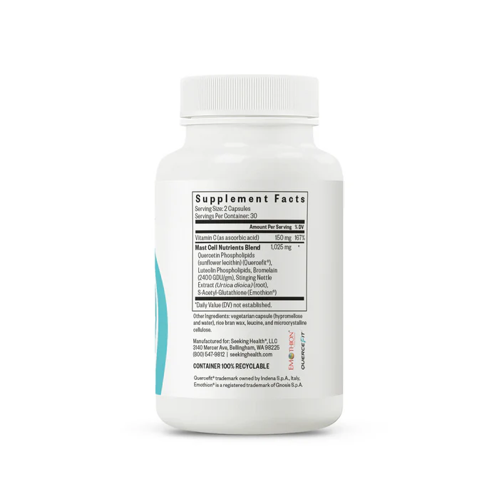 Seeking Health Mast Cell Nutrients - 60 Caps - Image 4