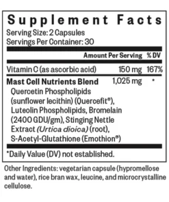 Alternative view of Seeking Health Mast Cell Nutrients - 60 Caps