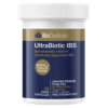 BioCeuticals UltraBiotic IBS probiotic supplement bottle with 30 hard capsules and practitioner-only labeling