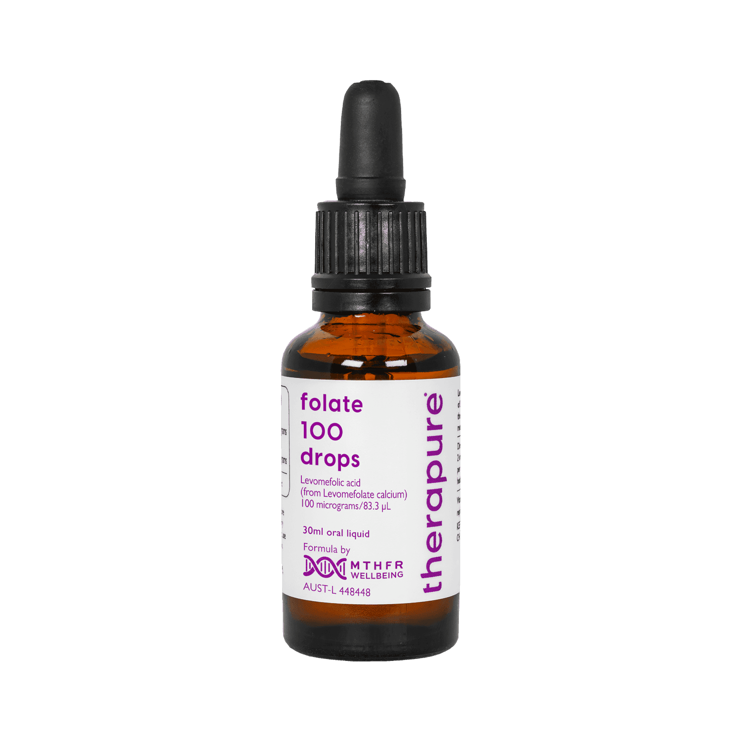 Therapure MTHFR Support Folate 100 Drops