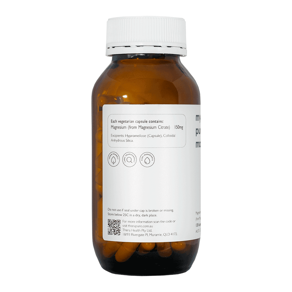 Therapure My Pure Magnesium Citrate - 120 capsules - Image 2