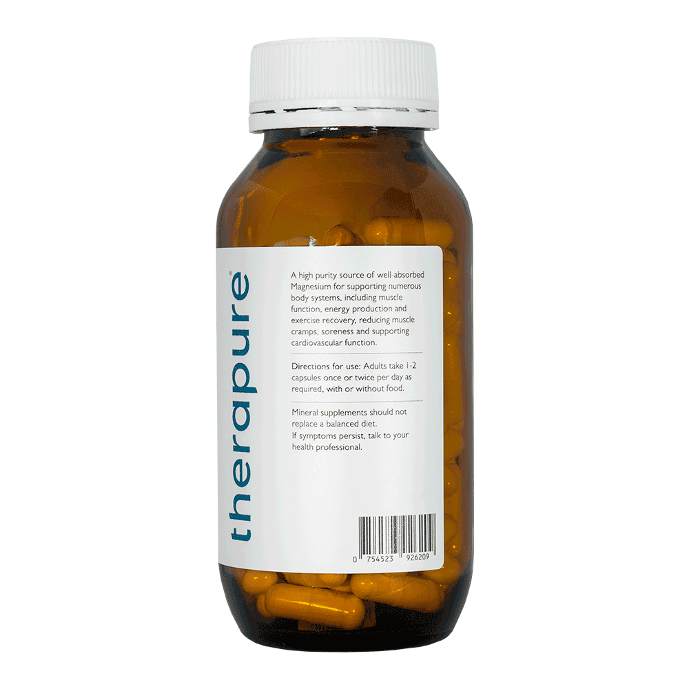 Therapure My Pure Magnesium Citrate - 120 capsules - Image 3