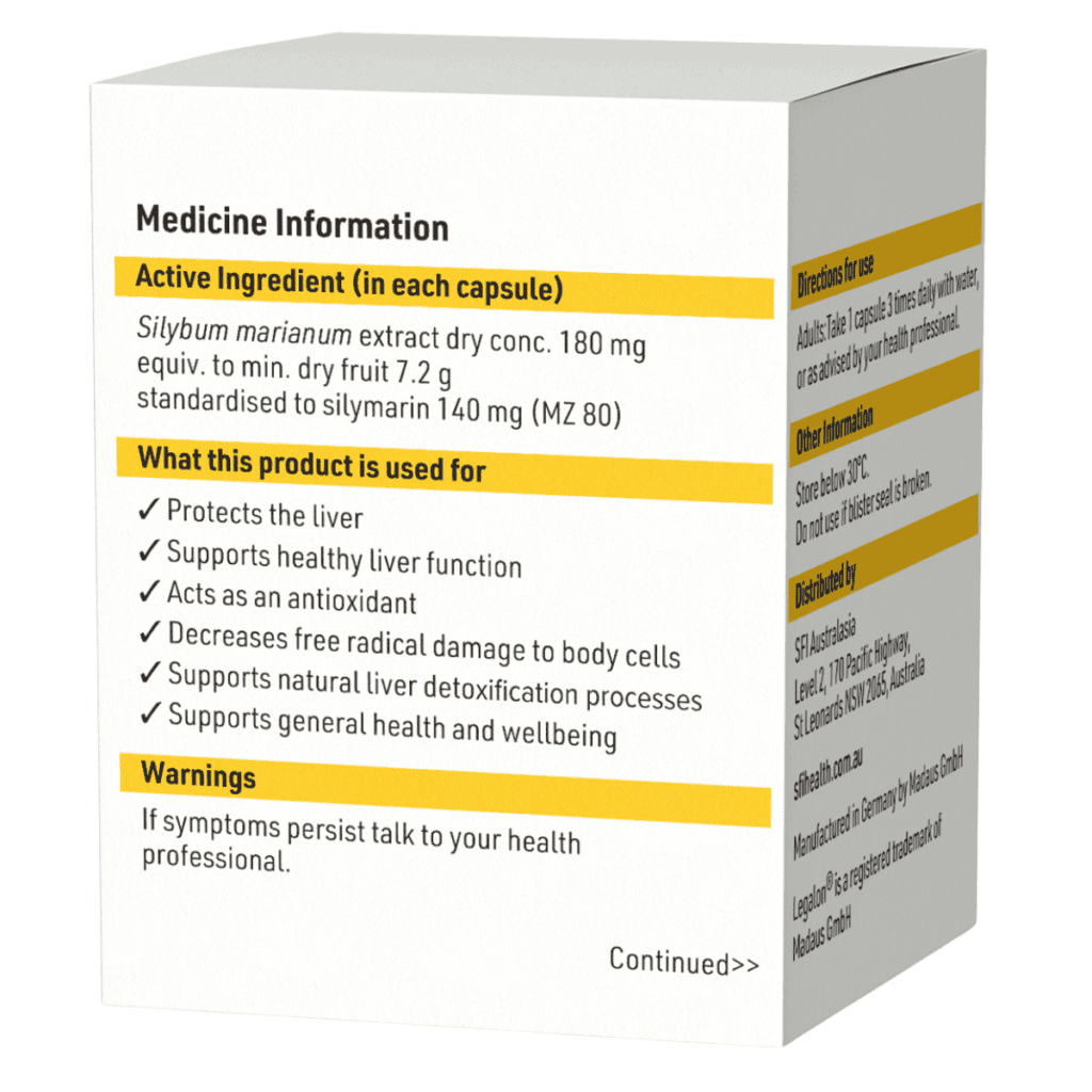 SFI Health Legalon for Liver Health - 60 capsules - Image 2