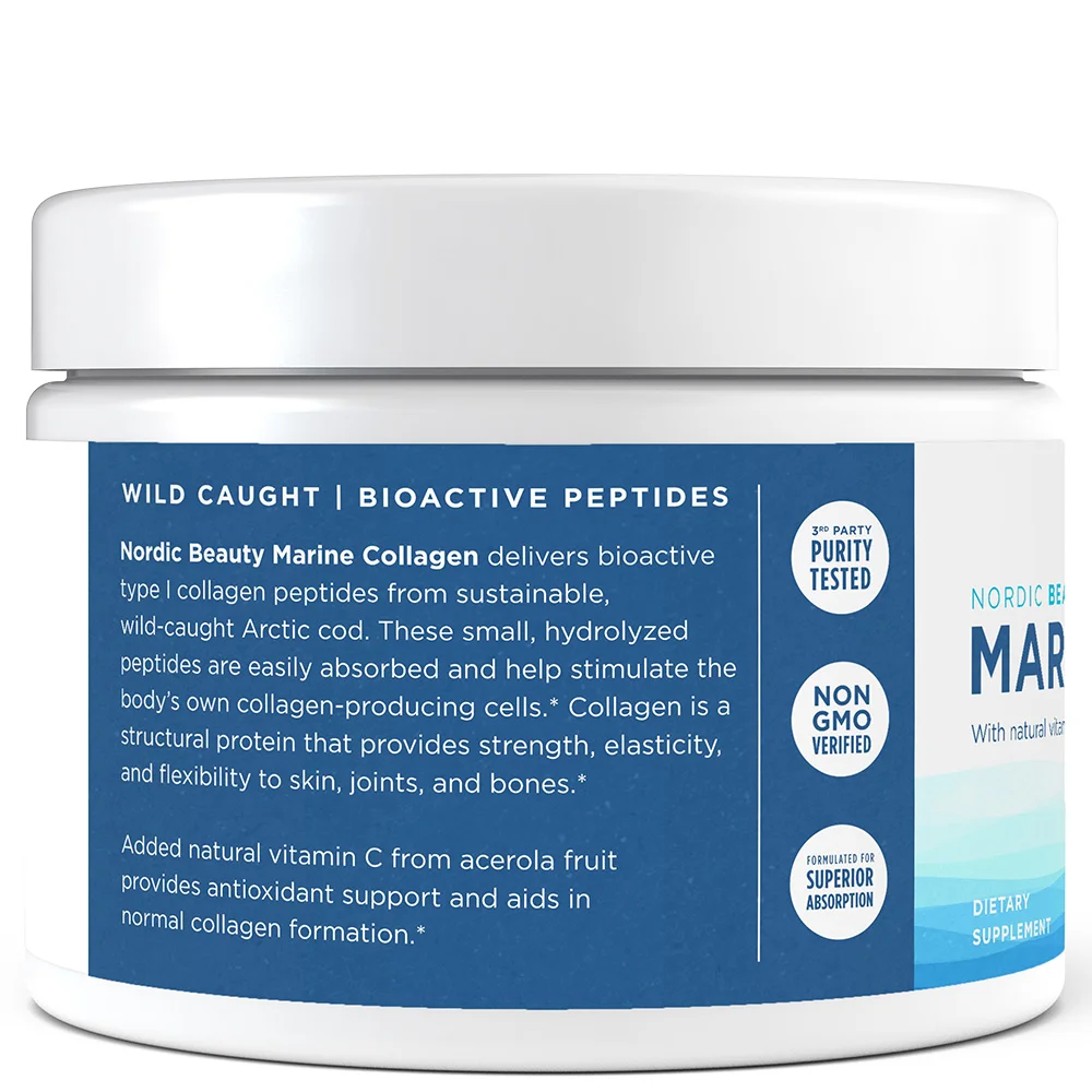 Nordic Naturals Marine Collagen Strawberry - 150g - Image 3
